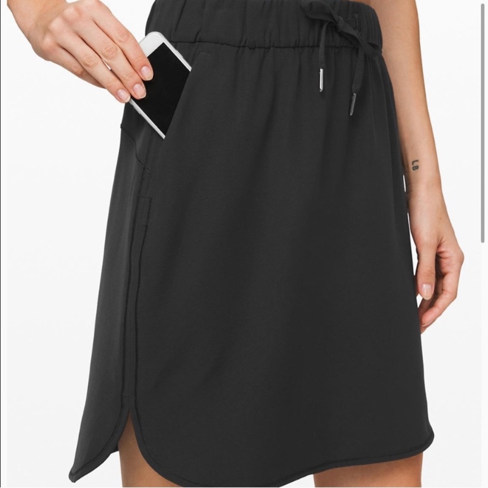 Lululemon On The Fly Skirt Black - Picture 3 of 8